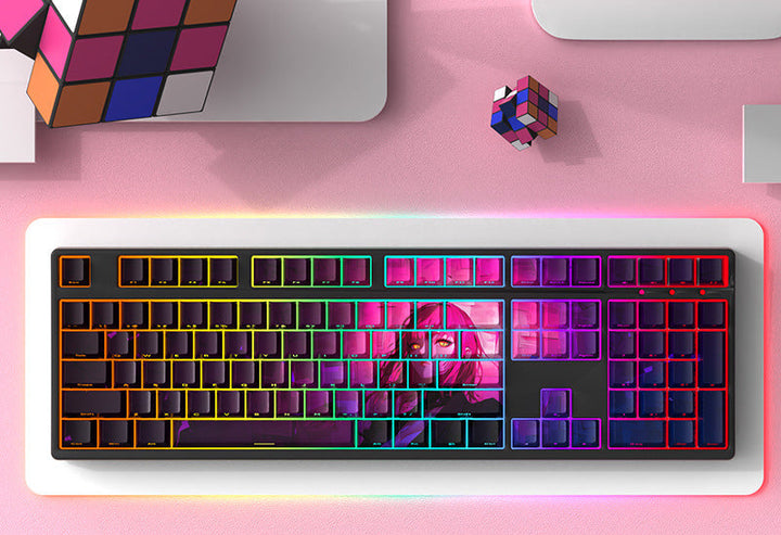 Custom Graphic Mechanical Keyboard Bowlift