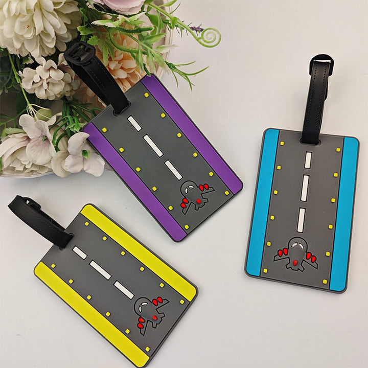 Unisex Fun Themed Travel Luggage Tag Bowlift