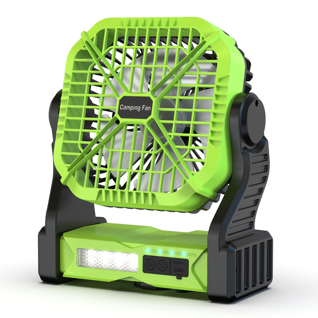 Portable Outdoor Battery-Powered Camping Fan Bowlift