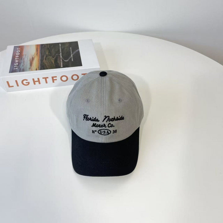 Men's Vintage-Inspired Cotton Baseball Cap Bowlift