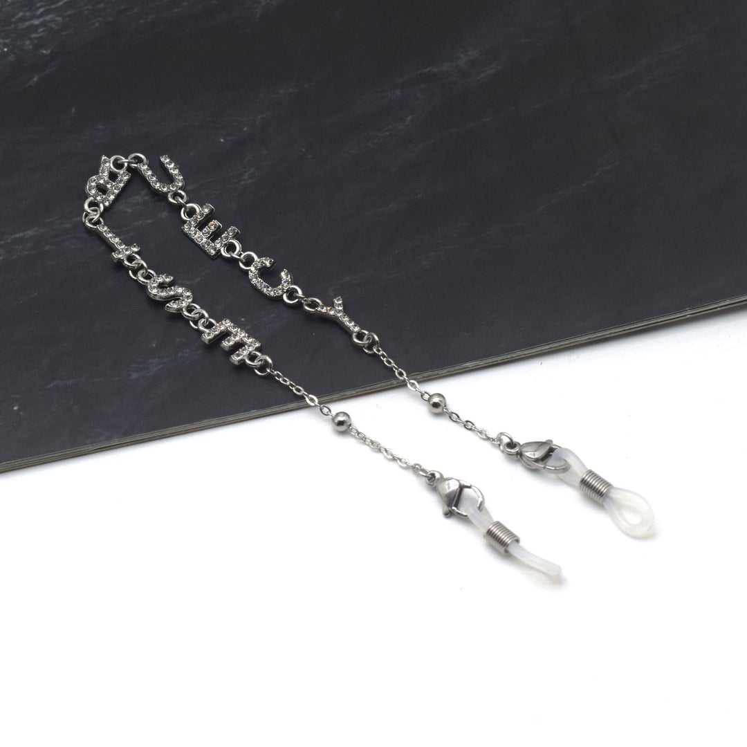 Sparkling Rhinestone Eyewear Chain Bowlift
