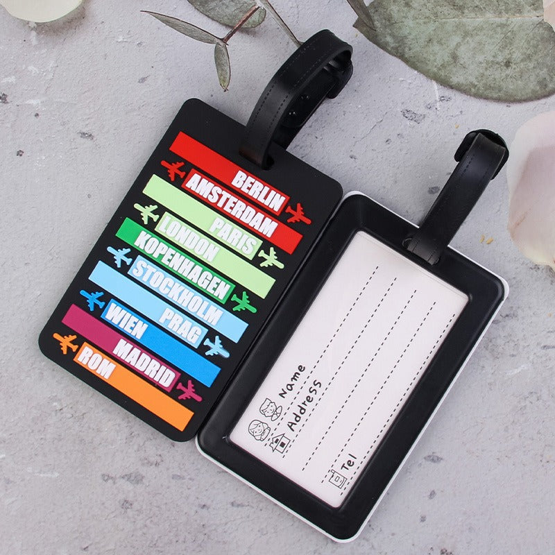 Creative Travel Luggage Tag Bowlift