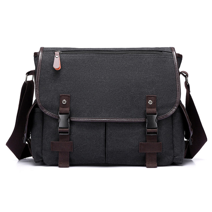 Casual Canvas Shoulder Bag Bowlift
