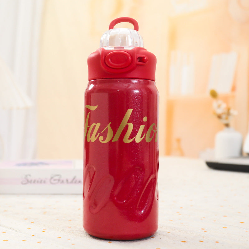 Women's Sporty Water Bottle in Stylish Design Bowlift