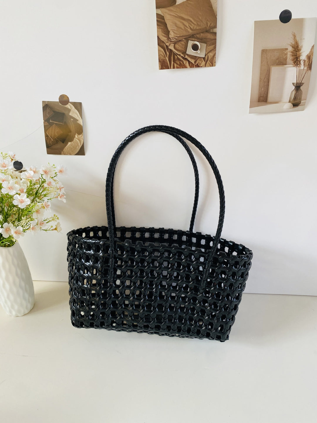 Braided basket bag Bowlift