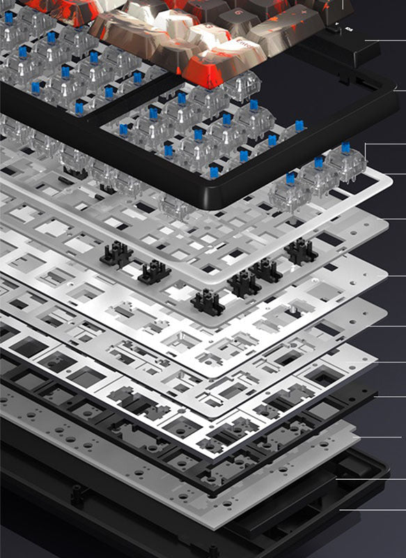 RGB Mechanical Gaming Keyboard Bowlift