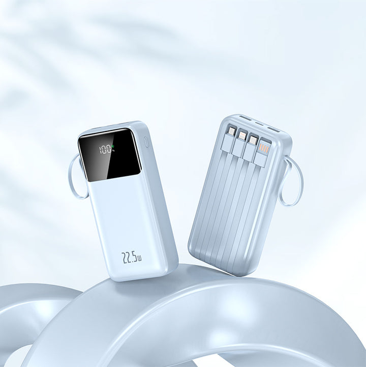 portable fast charge power bank with digital display Bowlift