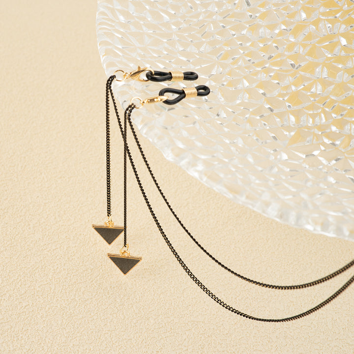 Geometric Pendant Eyewear Chain Bowlift