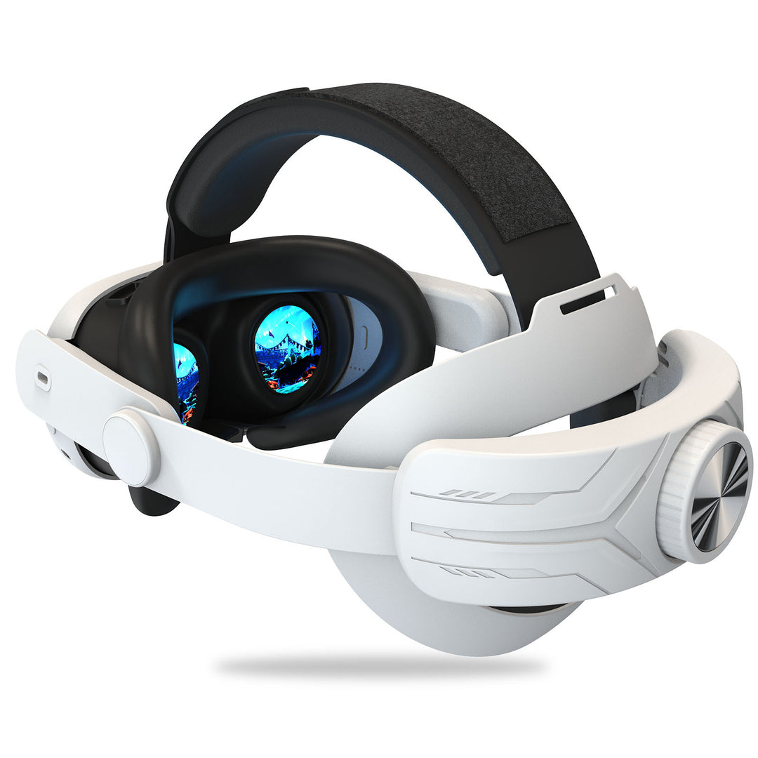 VR-Headset with Adjustable Wearing Comfort Bowlift