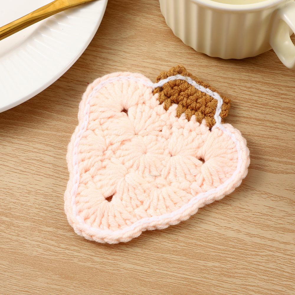 Cute Crocheted Decorative Coaster Bowlift