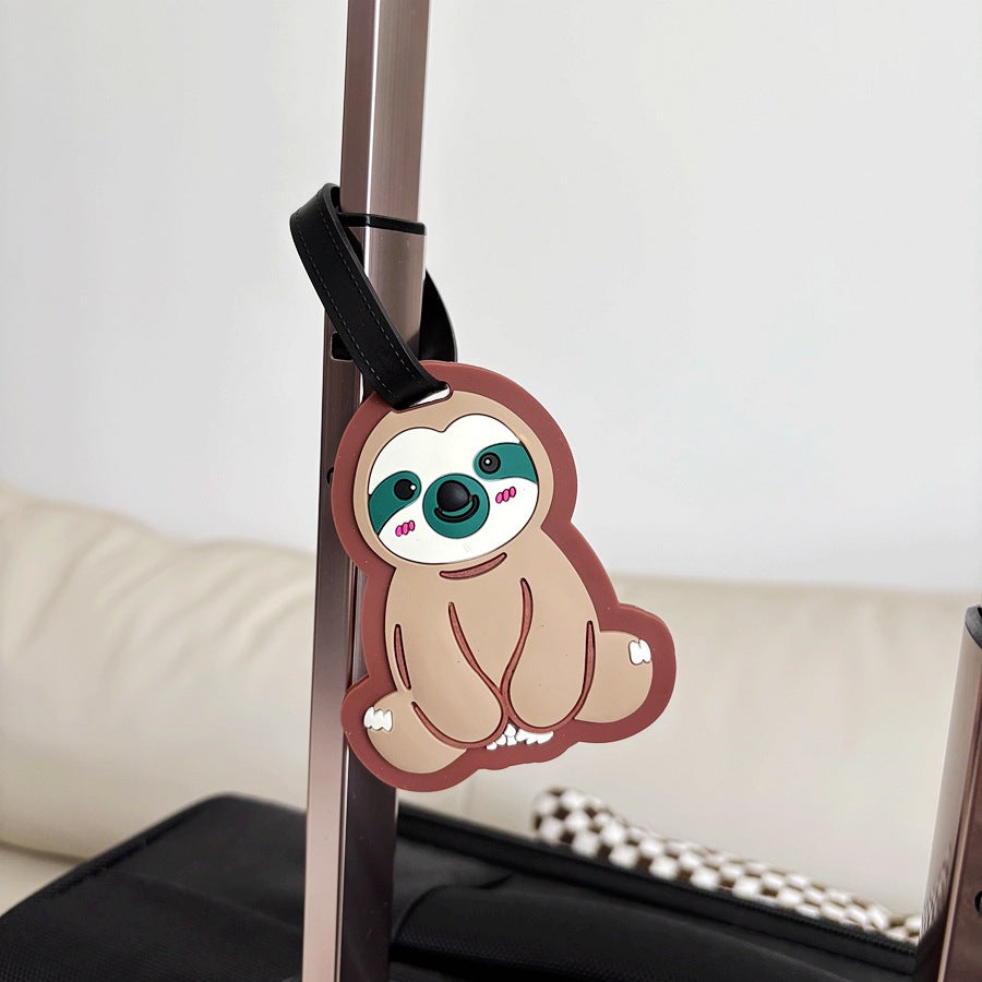 Cute Sloth-Shaped Luggage Tag Bowlift