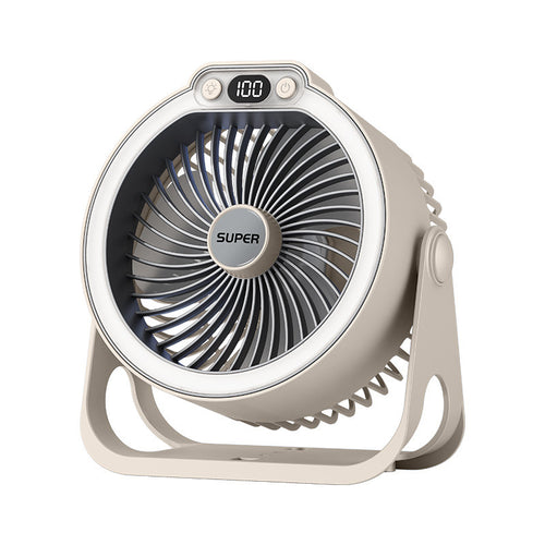 Stylish Rechargeable LED Desk Fan Bowlift