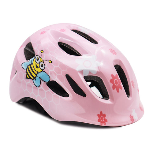 Kids Bicycle Helmet with Colorful Bee Design Bowlift