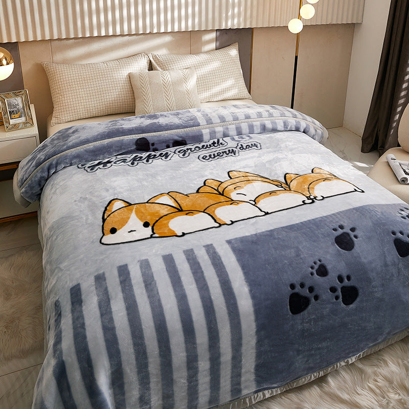 Soft Plush Blanket Bowlift