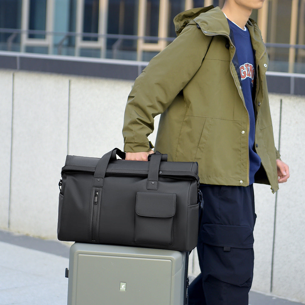Sleek Waterproof Travel Duffel Bag Bowlift