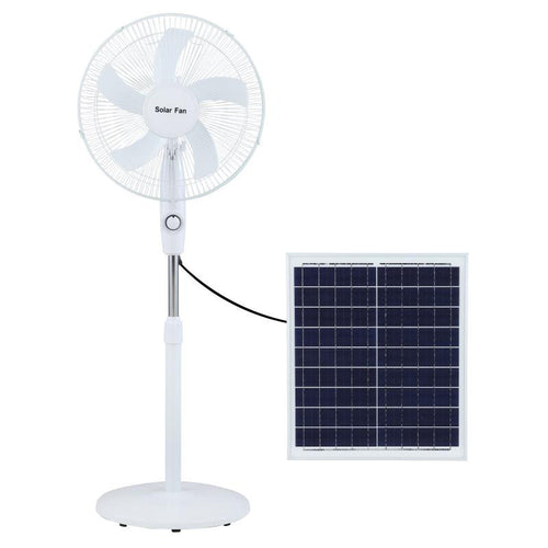 Unisex Solar-powered Stand Fan Bowlift