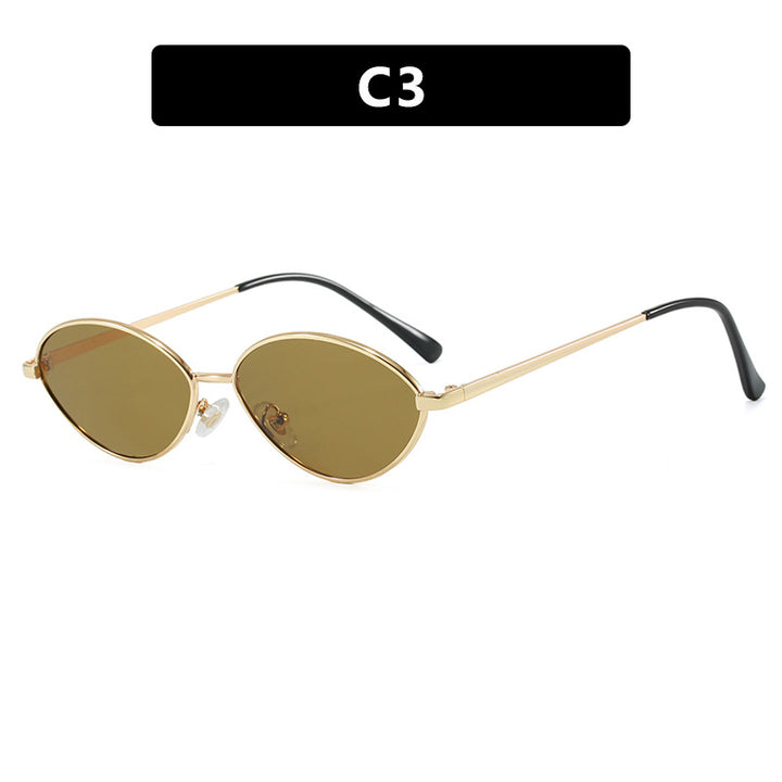 Ladies' fashionable sunglasses with oval design and polarized lenses Bowlift