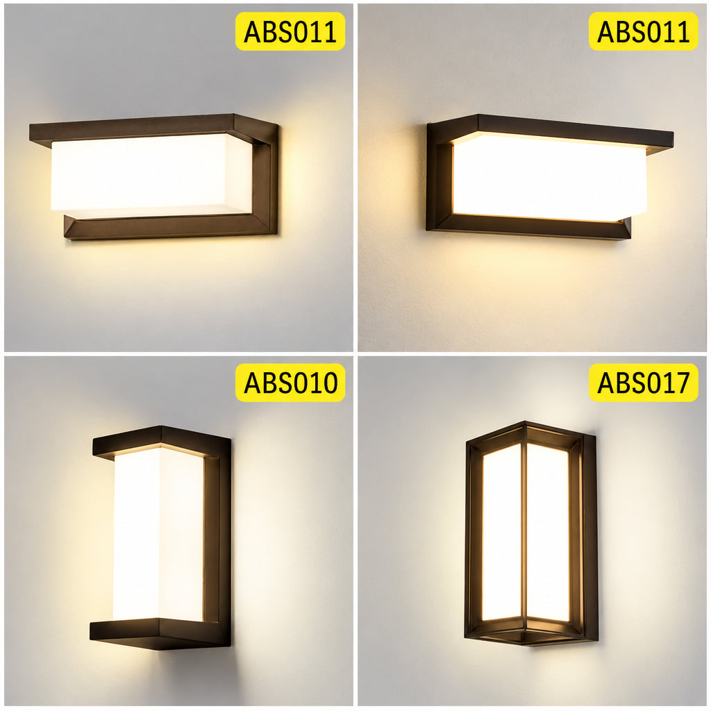 Decorative Octagonal LED Wall Light