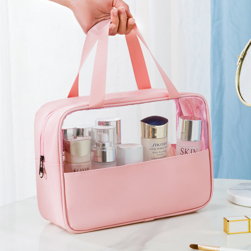 Transparent Cosmetic Storage Pouch Bowlift