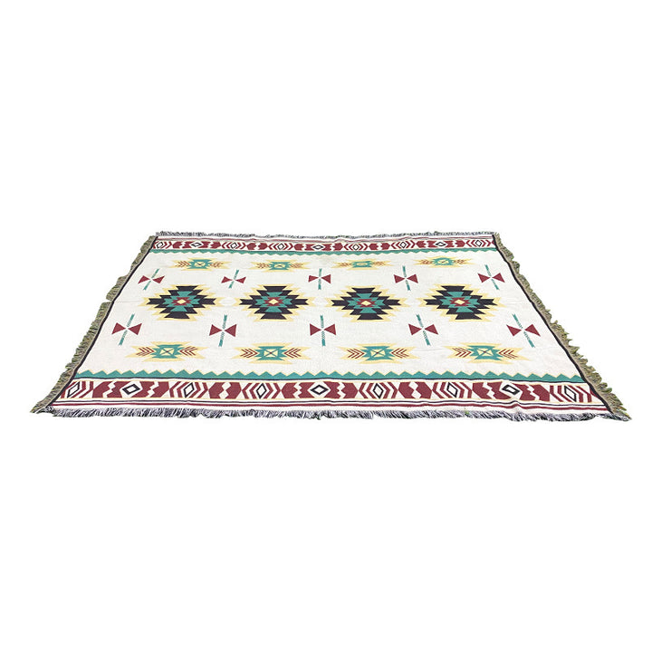 Patterned Throw Blanket Bowlift