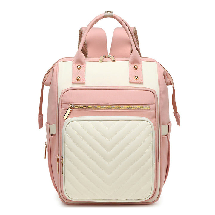 Multi-Functional Quilted Backpack Bowlift