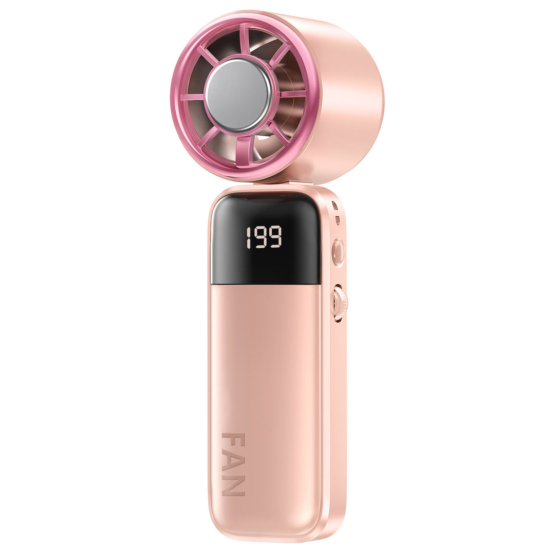 Ladies Portable Mini Fan with Digital Thermostat Bowlift