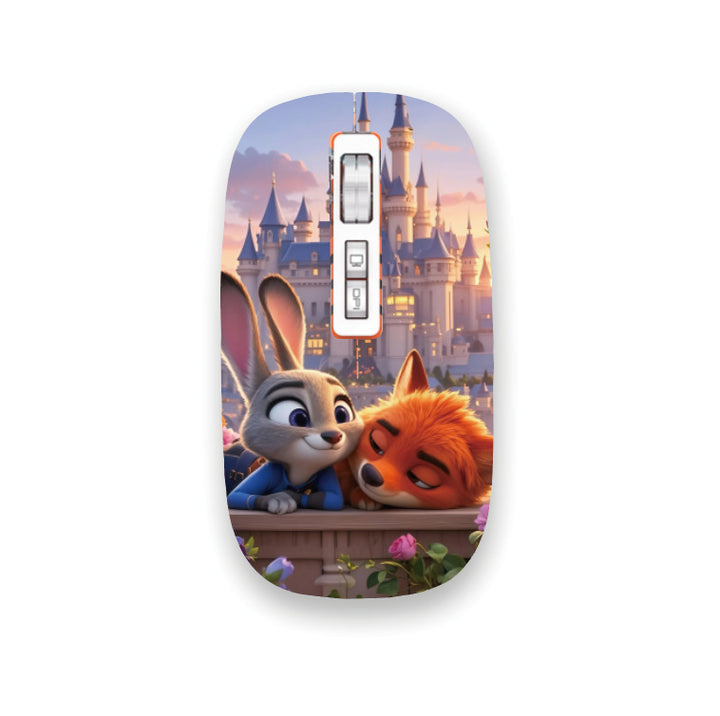 Graphic Art Wireless Mouse Bowlift