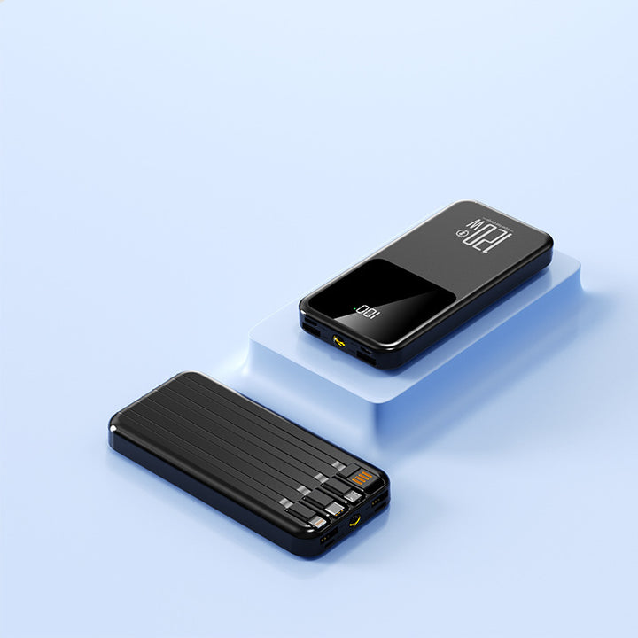 High-performance power bank with integrated digital display and fast charging function Bowlift