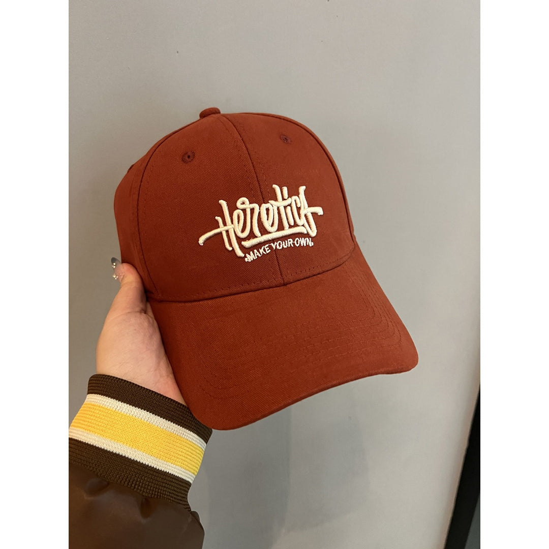 Men's Adjustable Embroidered Cap Bowlift