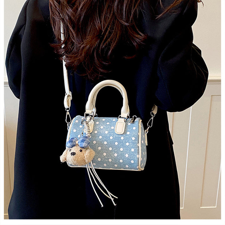 Playful Polka Dot Mini Handbag Bowlift