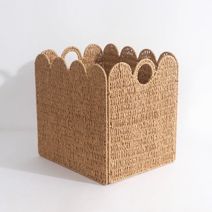 Woven Seagrass Toy Storage Container Bowlift