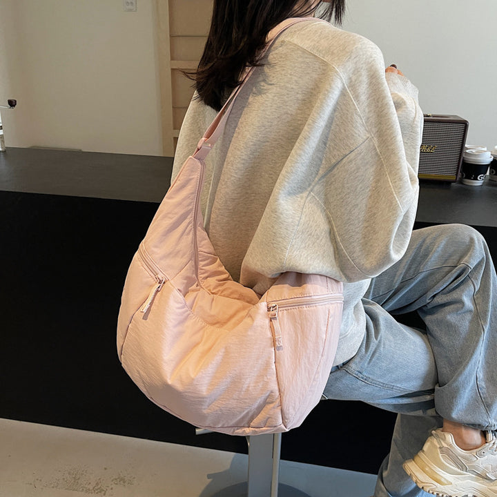 Soft Fabric Hobo Bag Bowlift