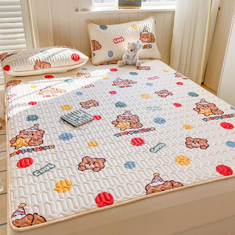Playful Rainbow Mattress Protector