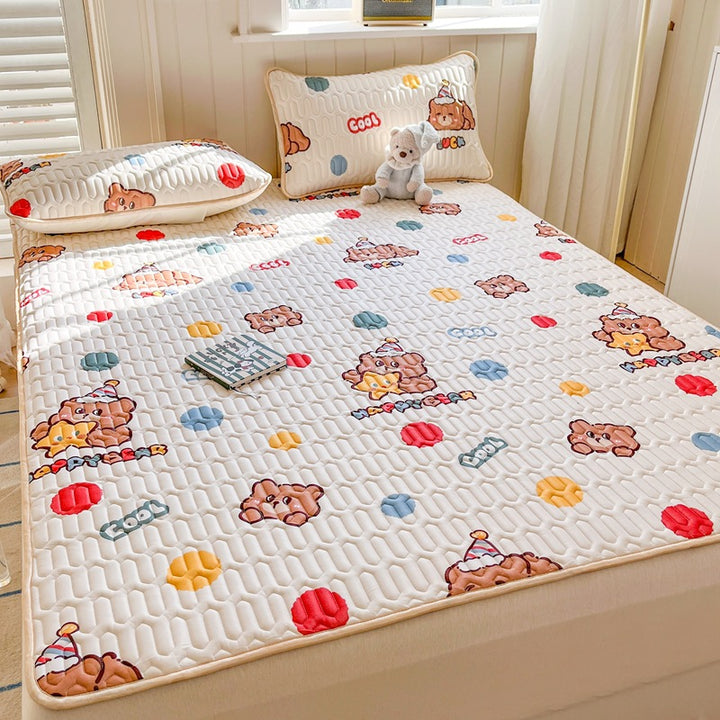 Playful Rainbow Mattress Protector