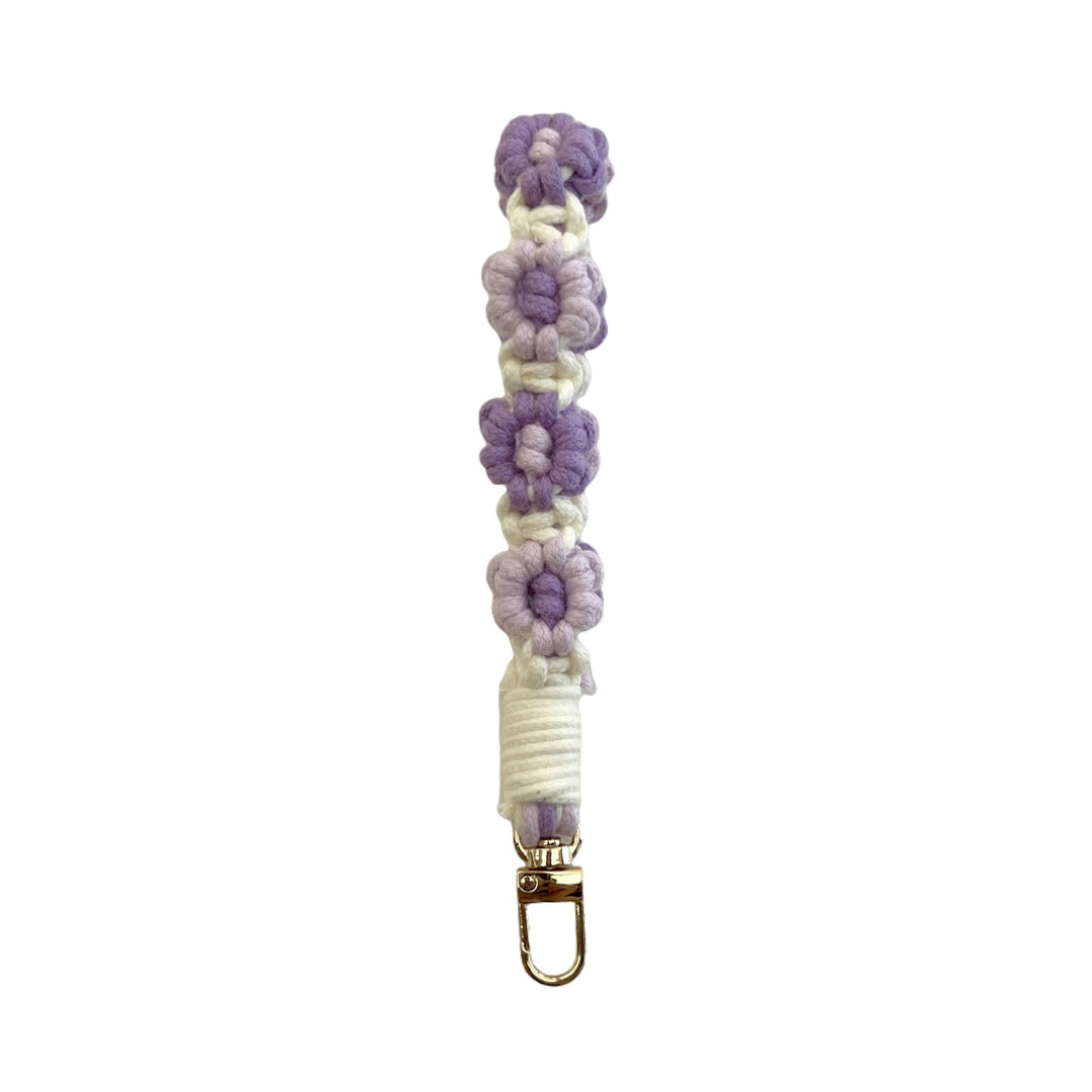 Floral Macrame Keychain Holder Bowlift 1788942629