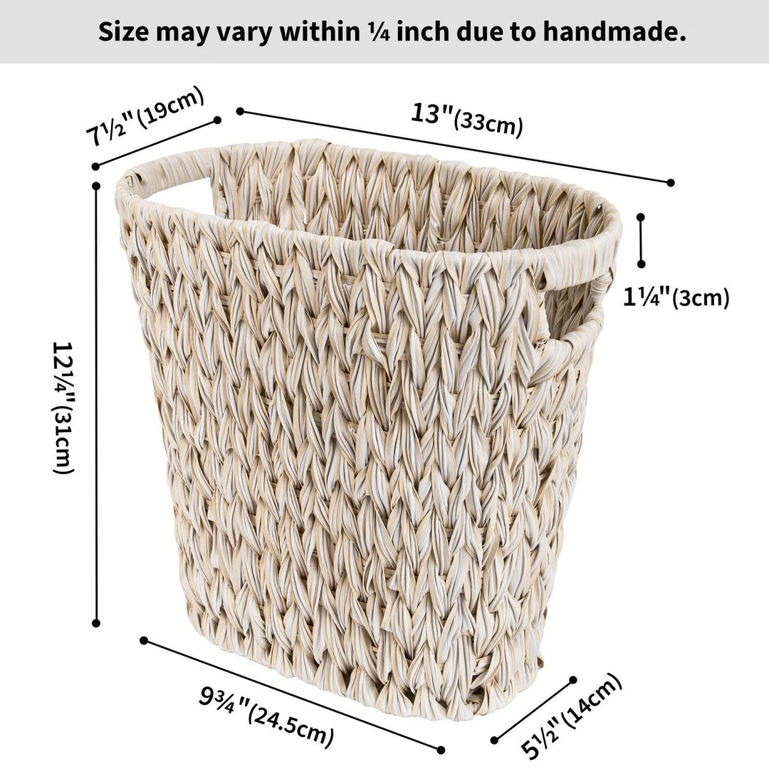 Woven Storage Basket with Handles Bowlift