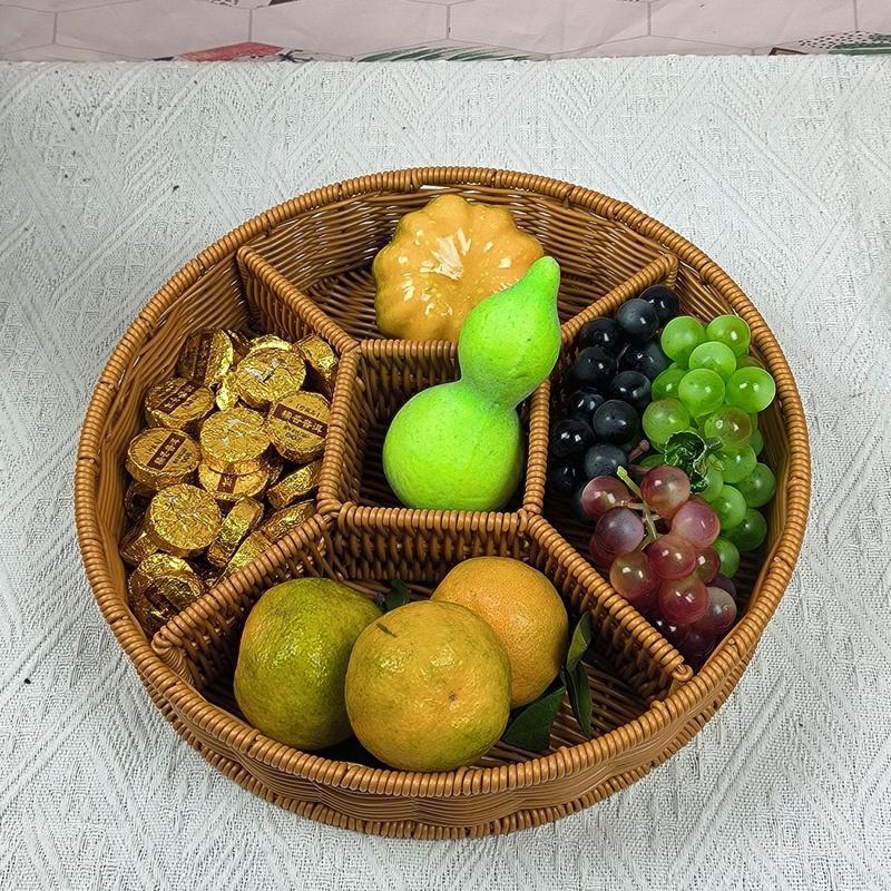 Woven Fruit Serving Basket Bowlift