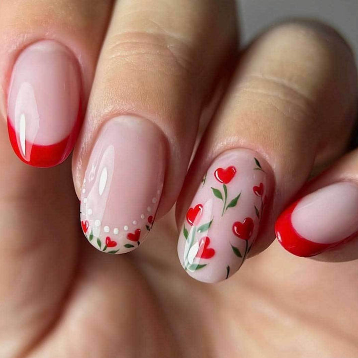 Romantic Floral Nail Art Kit