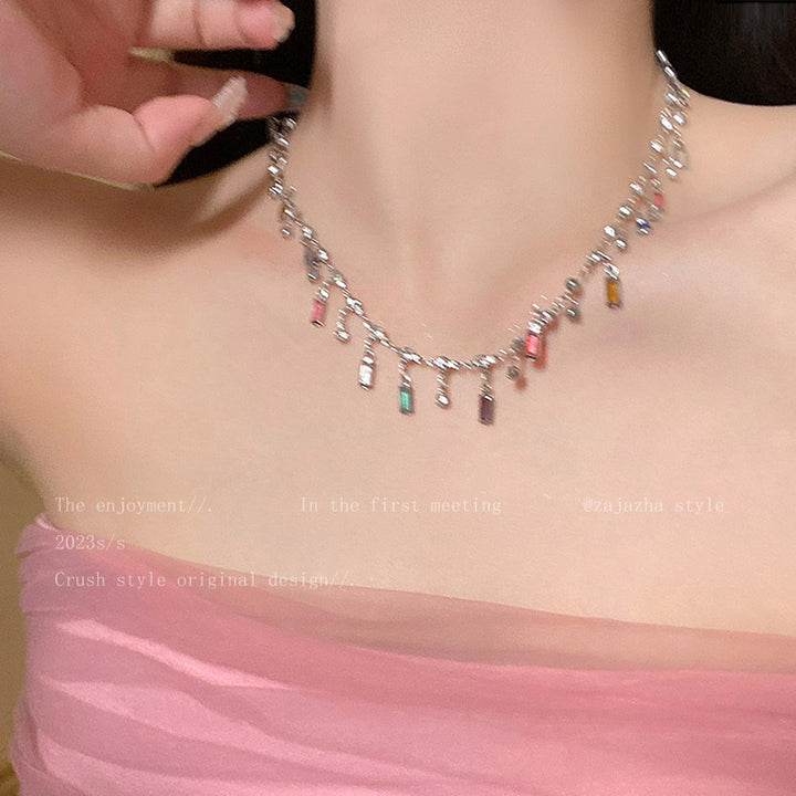 Colorful Charm Statement Necklace Bowlift