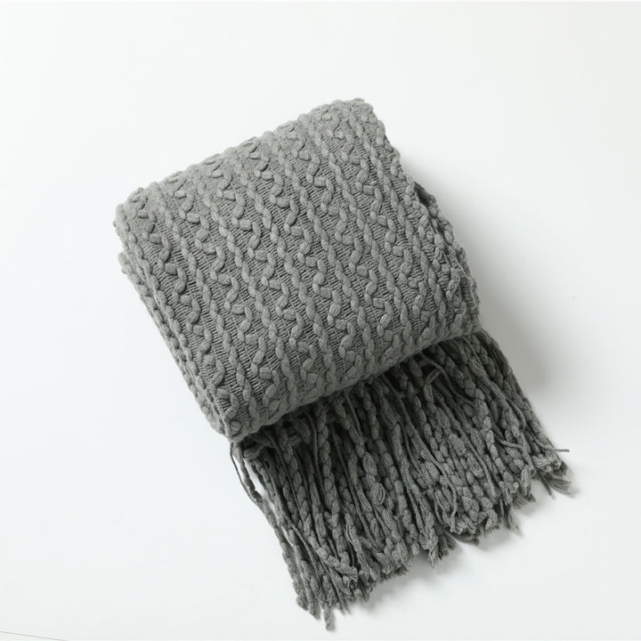 Cozy Knitted Scarf Bowlift