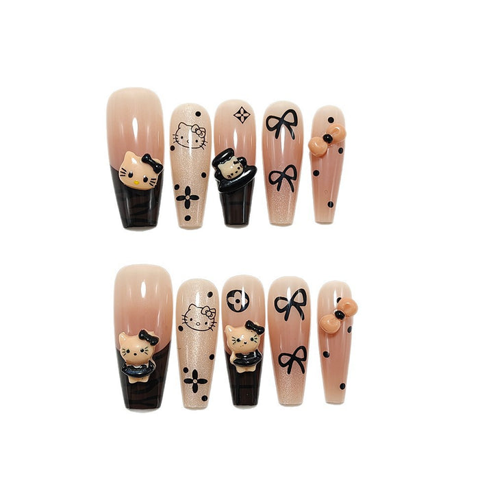 Nail Art Set with Creative Designs Bowlift