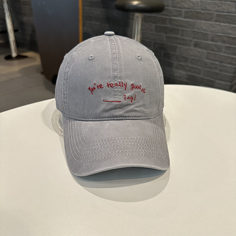 Men's Casual Embroidered Baseball Cap Bowlift 1784270776