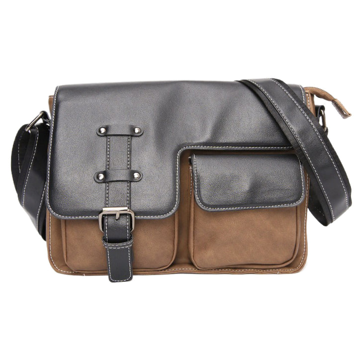 Robust shoulder bag with multiple external pockets Bowlift