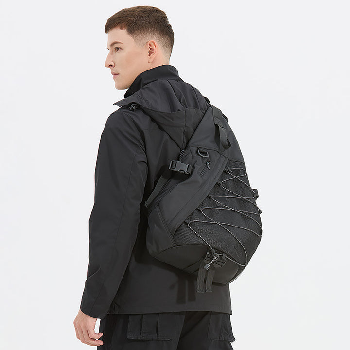 Tactical Ergonomic Sling Backpack Bowlift