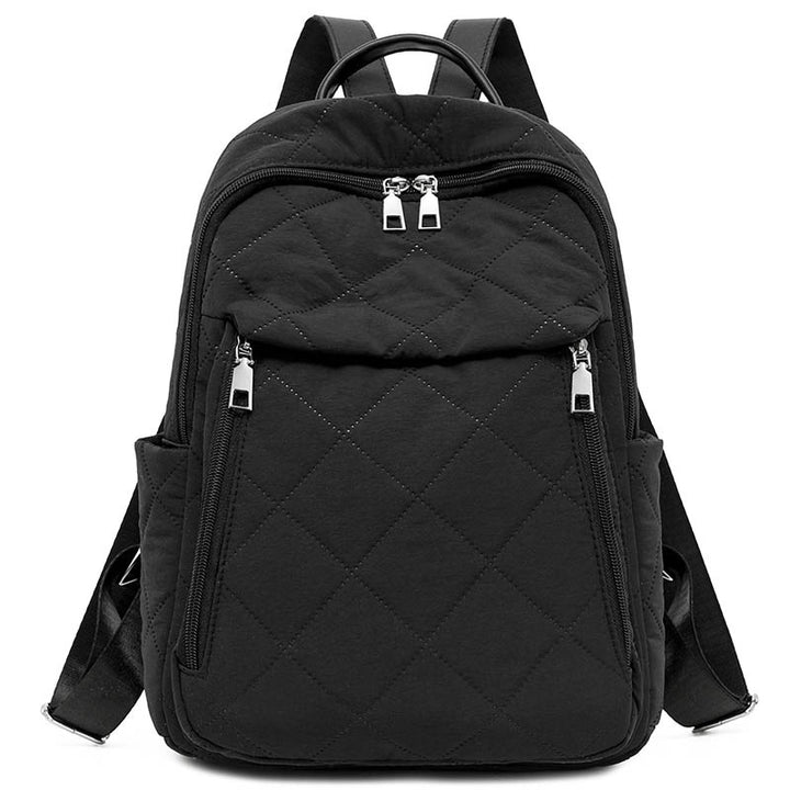 Quilted Multi-Pocket Backpack Bowlift