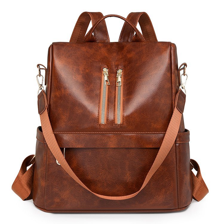 Versatile Vegan Leather Backpack Bowlift