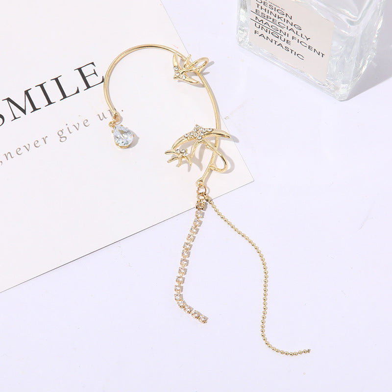 Rhinestone Butterfly Hair Clip Bowlift