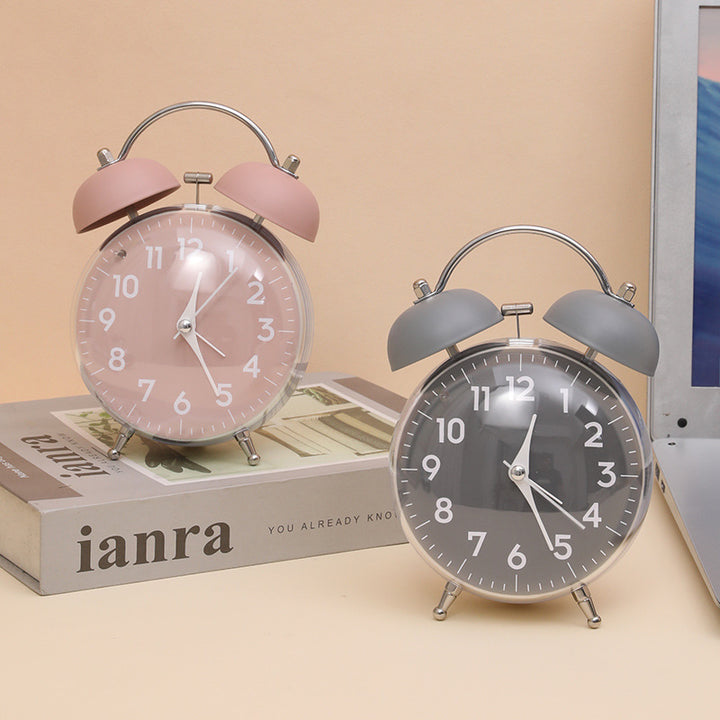 Classic alarm clock with double bell mechanism Bowlift