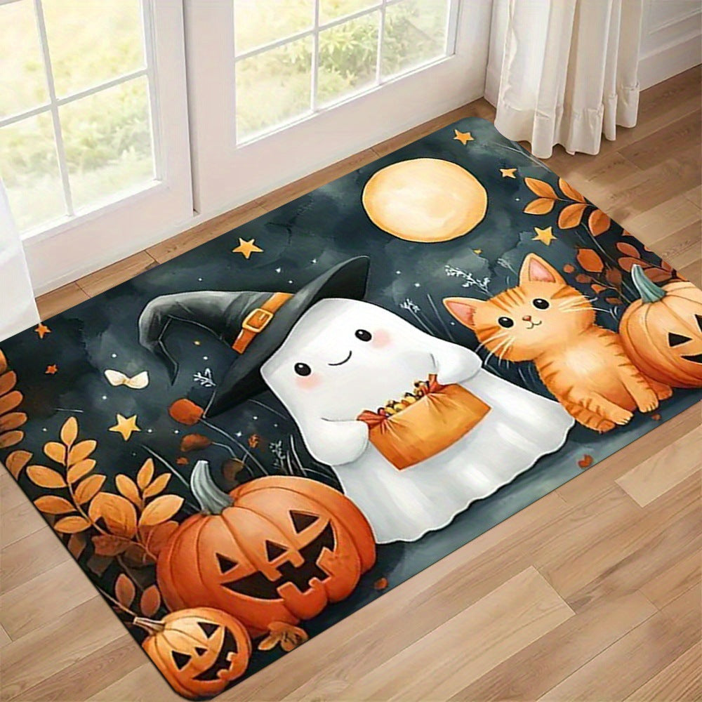Halloween-Themed Decorative Doormat Bowlift