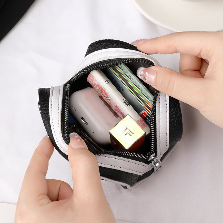 Compact Zippered Cosmetic Organizer